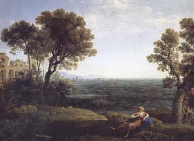 Claude Lorrain Ariadne and Bacchus on Naxos (mk17) oil painting picture